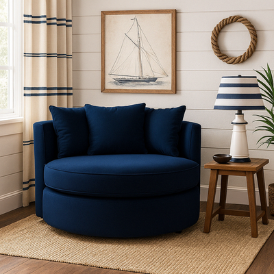 Sillón Newport azul DF-108046