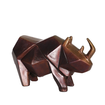 escultura de rinoceronte