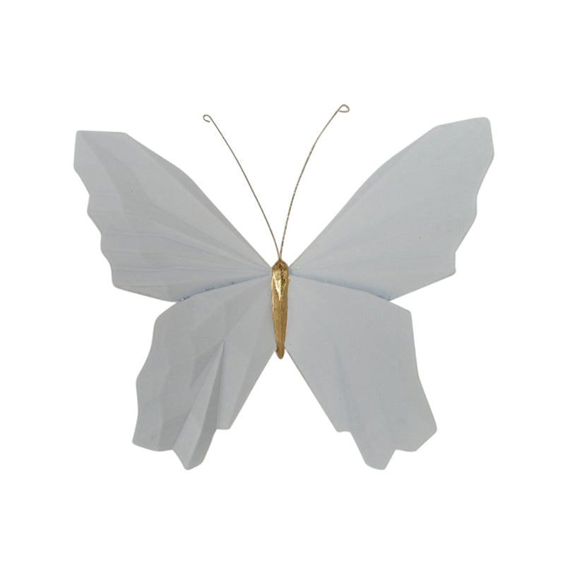 decoracion de mariposa blanca
