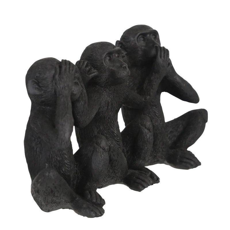 escultura de monos