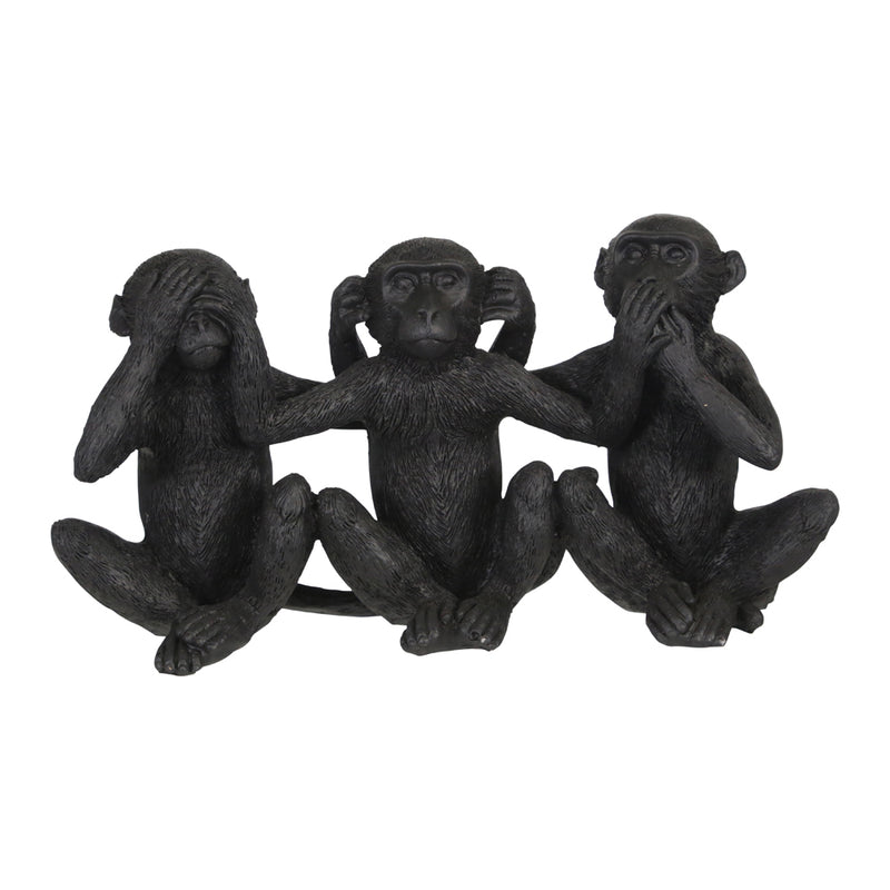 escultura de monos