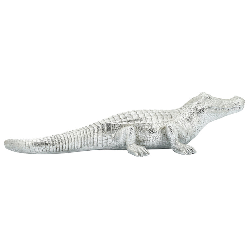 escultura de cocodrilo