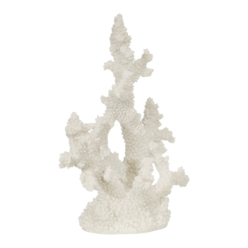 escultura de coral blanco