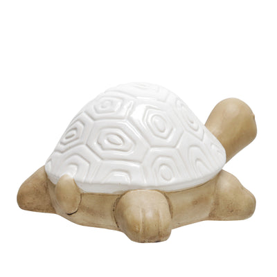 escultura tortuga ceramica trasera