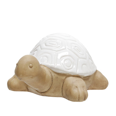 escultura tortuga ceramica frontal