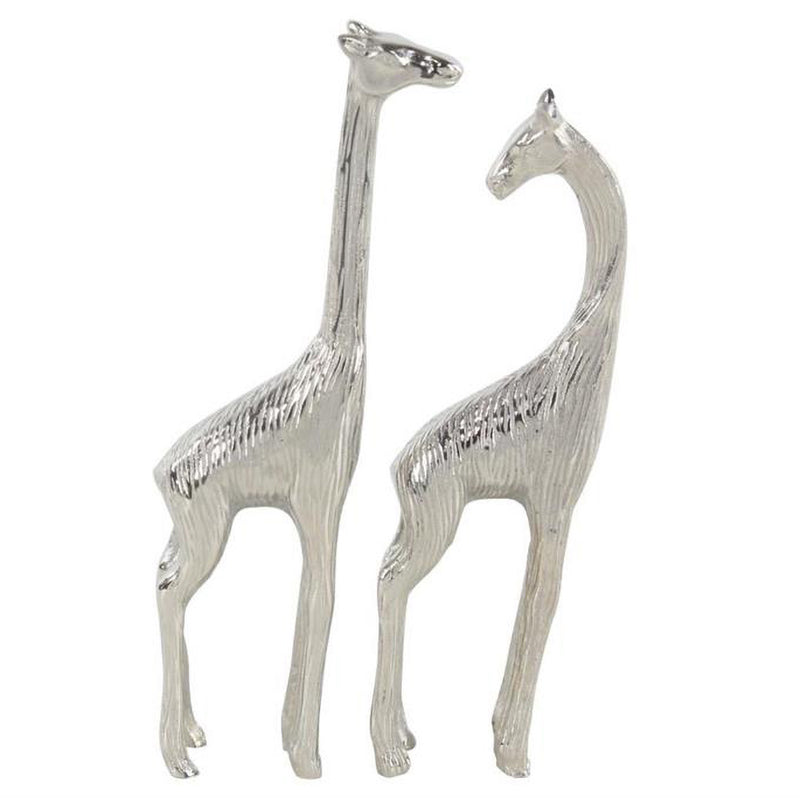 Set 2 escultura jirafa 