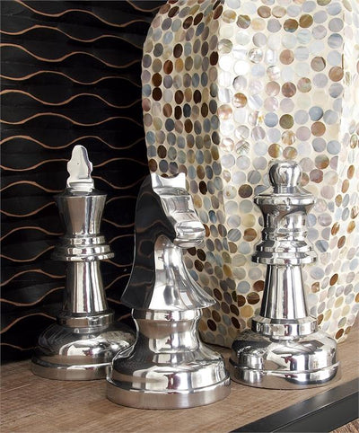 set de piezas decorativas de ajedrez