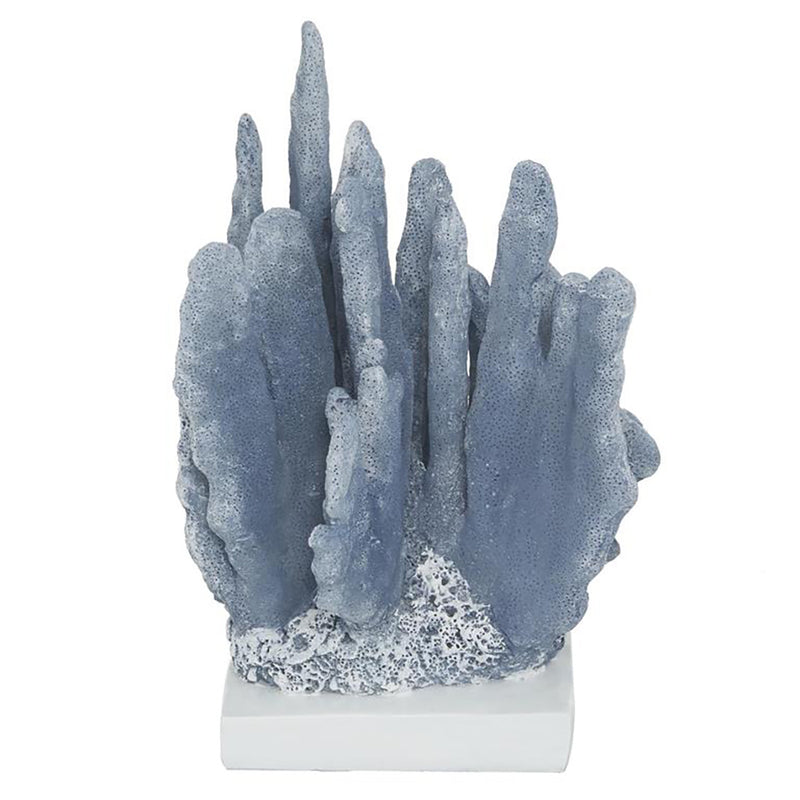 Escultura de polipiedra coral azul