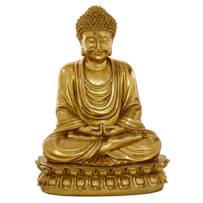 Buda sentado dorado UA-1304