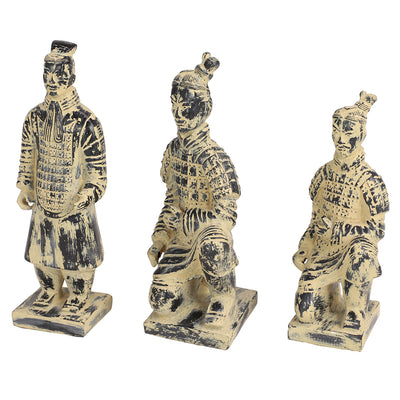 SET 3 esculturas guerreros UA-1830 (4696646287435)