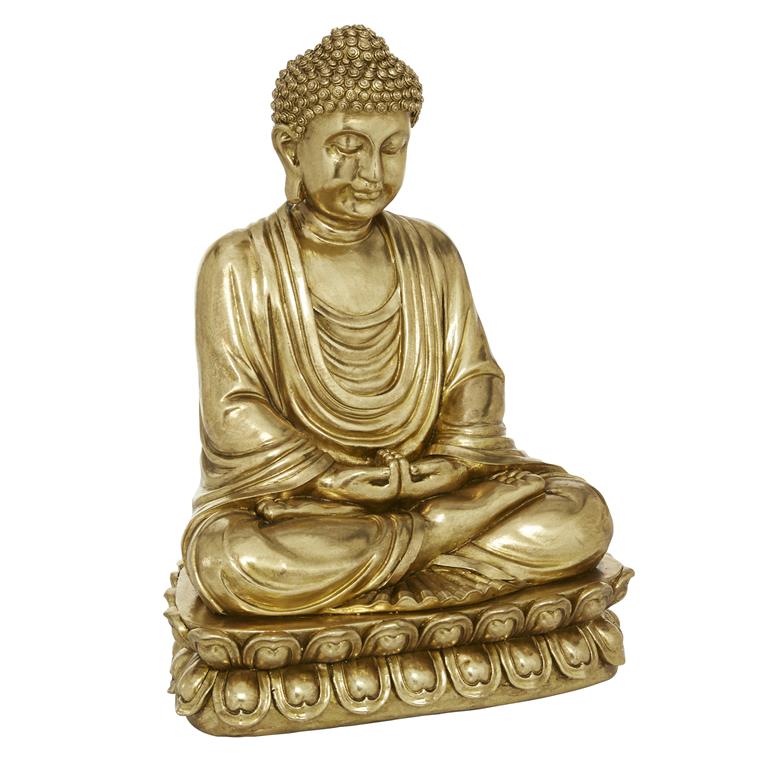 Escultura Buda dorado