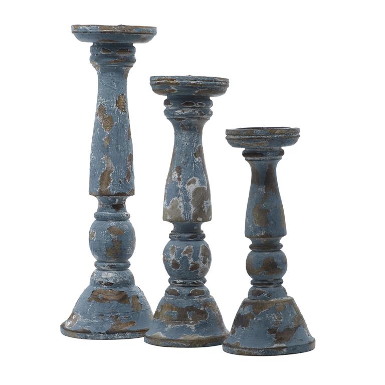 Set 3 candelabro antiguo