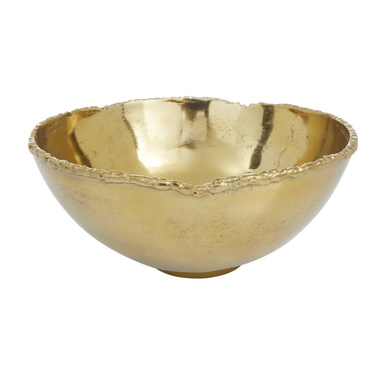 Bowl venus dorado aluminio UA-1508
