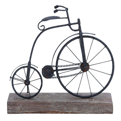 escultura de bicicleta