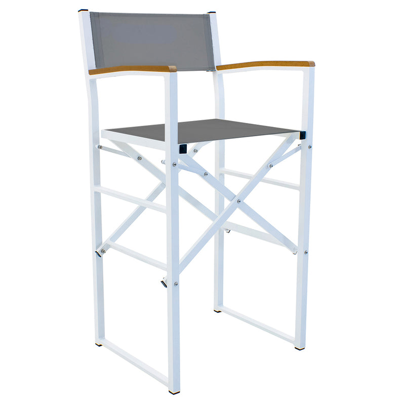 banco gris de director